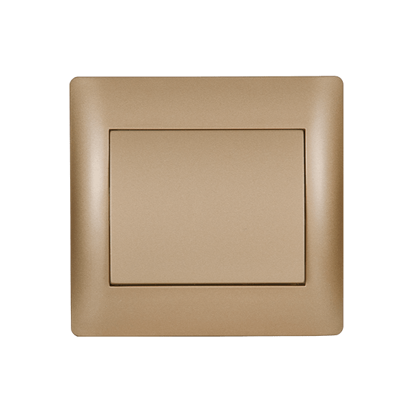 RHYME ONE BUTTON TWO WAY SWITCH GOLDEN METALLIC