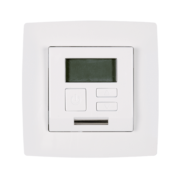 CITY THERMOSTAT WHITE. METALLIC        