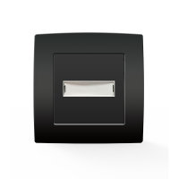 CITY DOOR BELL SWITCH WITH LIGHT ANTHRACITE