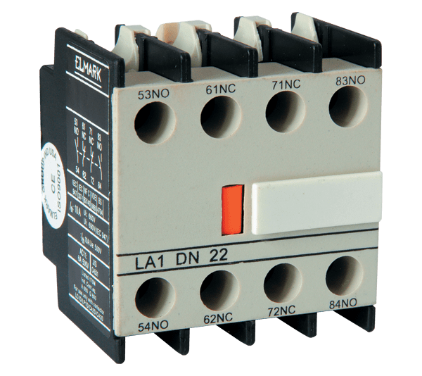 AUXILIARY CONTACS FOR CONTACTOR LT1-D 4NO