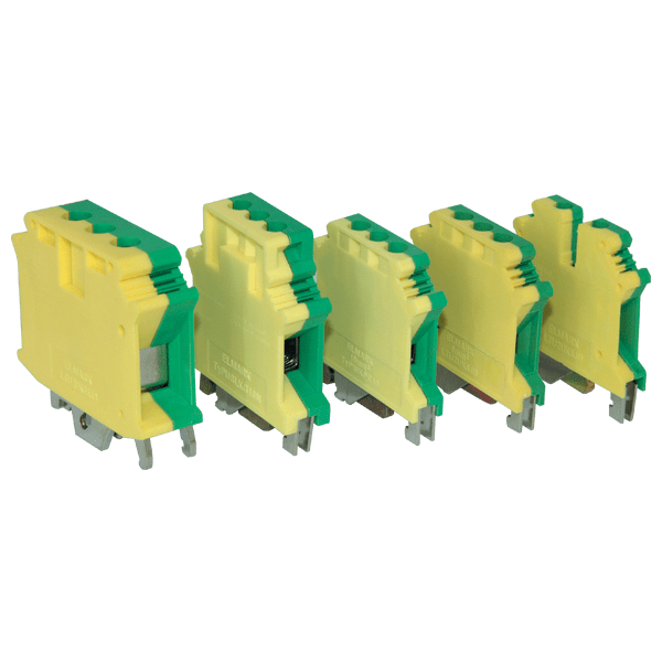 FIXED TERMINAL BLOCK 35JD YELLOW/GREEN