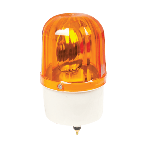 SIGNAL LIGHT WITH SIREN LTE1101J-Y 12V YELLOW