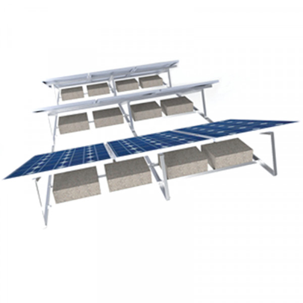 BALLAST MOUNTING STRUCTURE FOR FLAT ROOF 3.6kW,SET