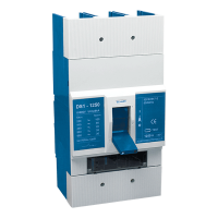 ELECTRONIC MOULDED CASE CIRCUIT BREAKER DS1-1250E 1000A 3P WITH ADJUSTABLE RANGE 400-1000A