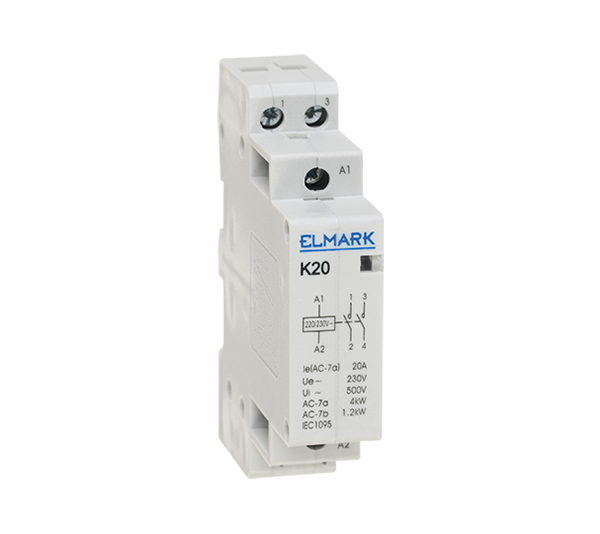 MODULAR CONTACTOR K20 40A 230 2NO