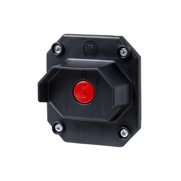 S- 1 STOP BUTTON FOR FIXING IN DISTR. BOARD, IP65                                                                                                                                                                                                              