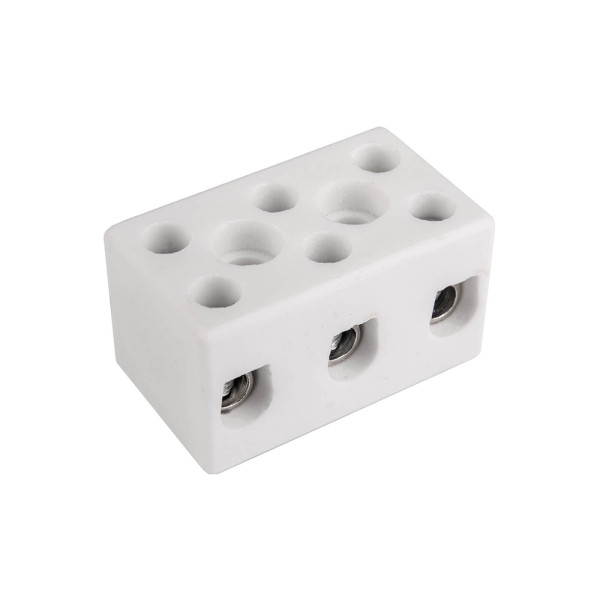 PORCELAIN TERMINAL BLOCK 3X10MM2                                                                                                                                                                                                                               