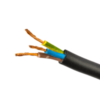 RUBBER FLEXIBLE CABLE 3X1MM²