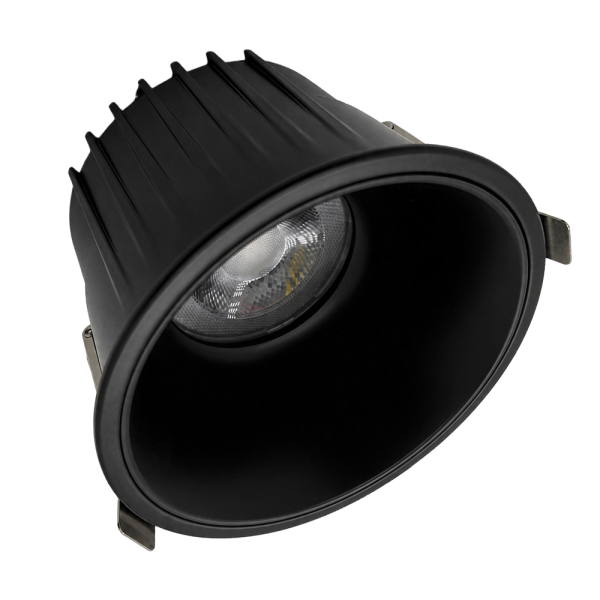 EL-DL6819 LED down light 24W 230V 4000K dimmable black IP65                                                                                                                                                                                                    