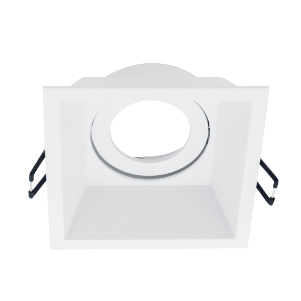 RECESSED SQUARE DOWN LIGHT EL-259SQ GU10 WHITE