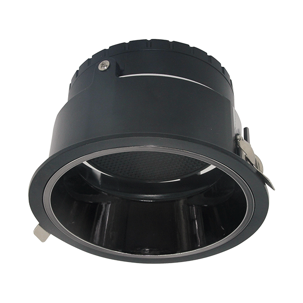 EL-305 RECESSED DOWNLIGHT GU10 BLACKACK