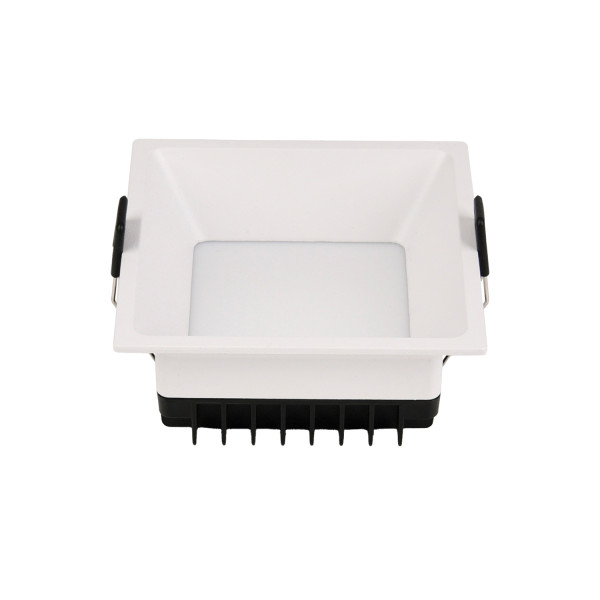 EL-6226 RECESSED SQUARE LED DOWNLIGHT 12W 4000K+EM                                                                                                                                                                                                             