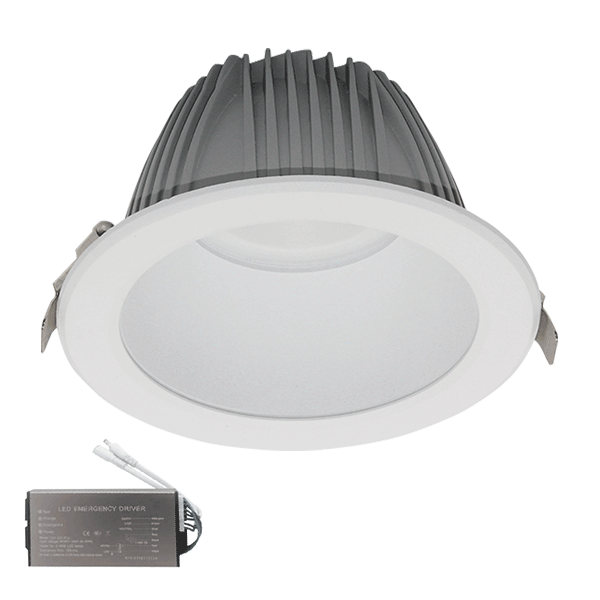 EL-6228 RECESSED LED DOWNLIGHT 13W 6500K+EMERGENCY KIT