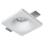 GYPSUM DOWNLIGHT SQUARE GU10 100x100   