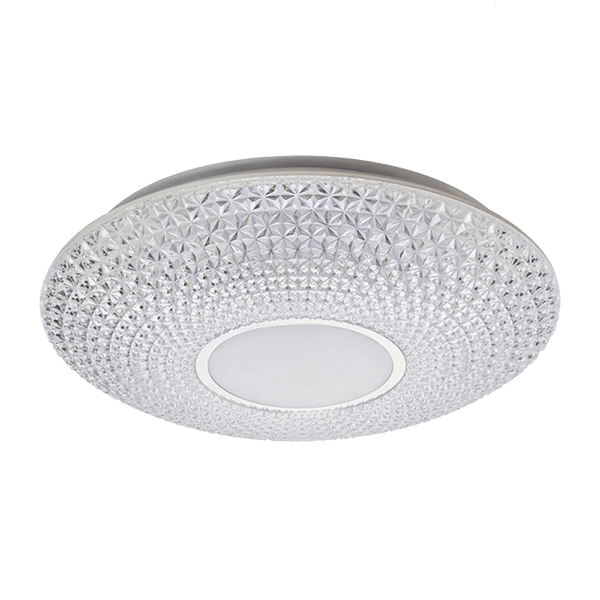 LUCE LED CEILING LAMP 24W WITH REMOTE CONTROL CHROME