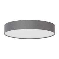 SHELLY LED CEILING LAMP 18W WITH REMOTE CONTROL DARK GREY