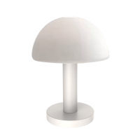 NOLA TABLE LAMP 1XG9 WHITE WITH DIMMER