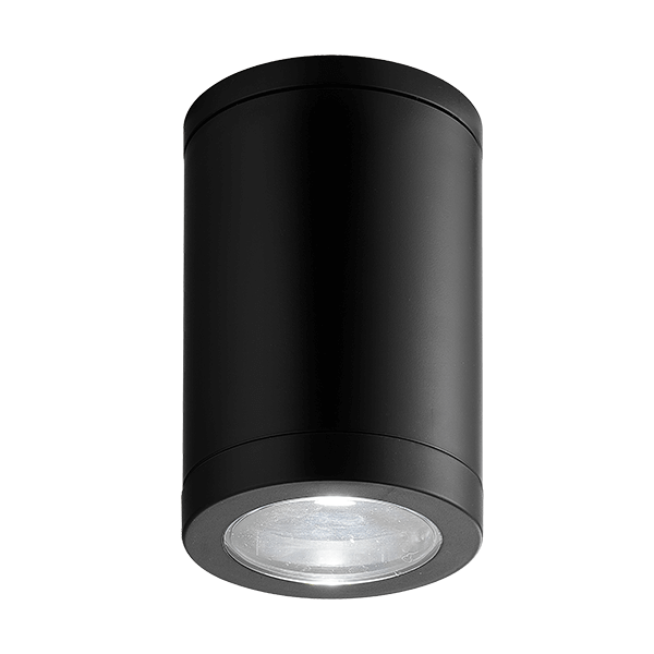 DL306 ROUND DOWNLIGHT SURFACE 1XGU10 IP54 BLACK