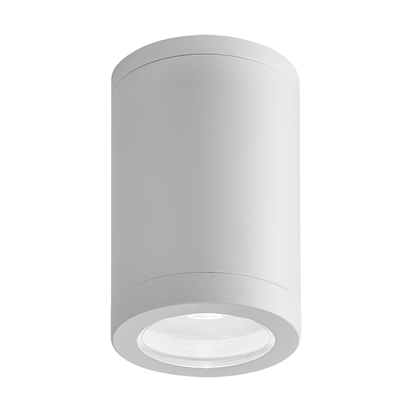 DL306 ROUND DOWNLIGHT SURFACE 1XGU10 IP54 WHITE