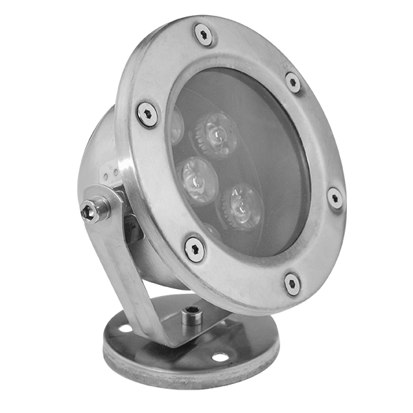 OUTDOOR LED FIXTURE RGB 6X1W IP68