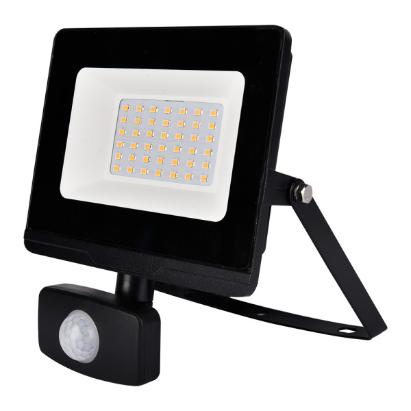 OMEGA30 LED FLOODLIGHT WITH SENSOR 30W 5500K IP65                                                                                                                                                                                                              