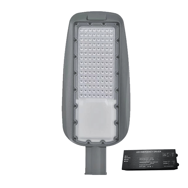 PRAGUE SMD LED STREET LIGHT 100W 5500K IP65+EMERGENCY KIT