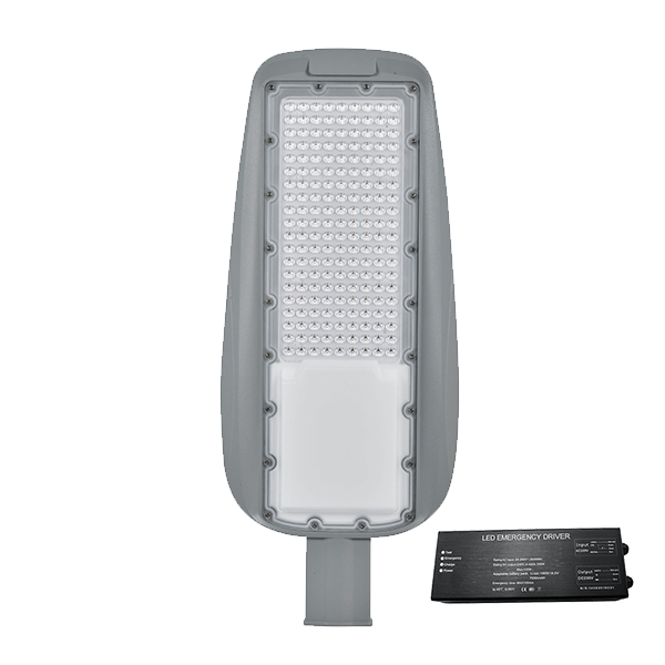 PRAGUE SMD LED STREET LIGHT 150W 3000K IP65+EMERGENCY KIT