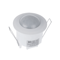 ST40 MOTION AND LIGHT SENSOR RECESSED MOUNTING 360° WHITE
