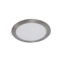 LED PANEL ROUND 21W 4000K-4300K SATIN NICKEL Ф235MM  