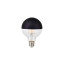 ELMARK INDIRECT LED  GLOBE G95 6W E27 3000K BLACK                                                                                                                                                                                                              