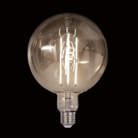 LED VINTAGE LAMP DIMMABLE 8W E27 D200 2800-3200K SMOKED GLASS