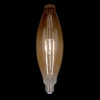 LED VINTAGE LAMP DIMMABLE 5W E27 D125 2800-3200K GOLDEN GLASS