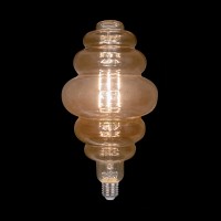 LED VINTAGE LAMP DIMMABLE 5W E27 D130 2800-3200K GOLDEN GLASS