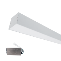 LED PROFILES FOR SURFACE MOUNTING S77 24W 4000K 600MM WHITE+EMERGENCY KIT