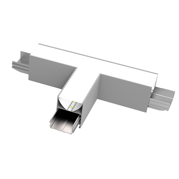T-CONNECTOR FOR ELMARK PROFILE SURFACE 3000K WHITE