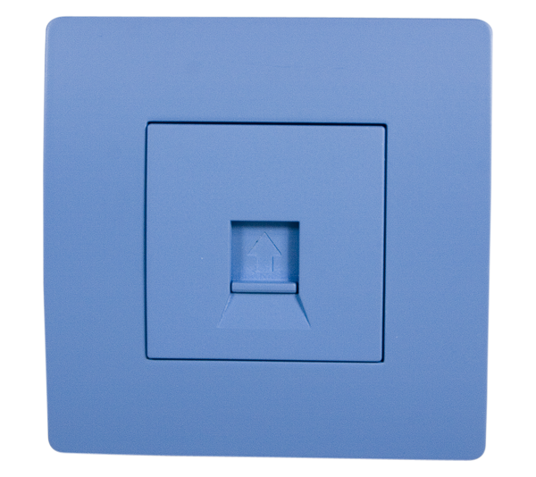 BASIC TZ112 COMPUTER LINE SOCKET BLUE