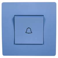 BASIC TG112 DOORBELL SWITCH BLUE