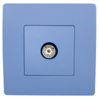 BASIC TZ111 TV ANTENNA SOCKET BLUE