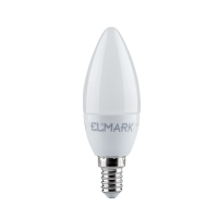 LED LAMP CANDLE C37 SMD2835 8W E14 230V COLD WHITE         
