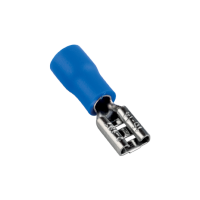 INSULATED CABLE TERMINALS FDD FEMALE 2-187/BLUE (100 pcs. per pack)