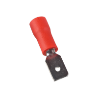 INSULATED CABLE TERMINALS MDD MALE 1.25-187/RED (100 pcs. per pack)