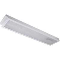 PRISMATIC LED FIXTURE 2X18W RECESSED MOUNTING 6400K 1195X295mm
