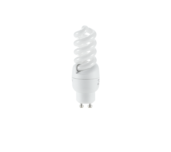 COMPACT FLUORESCENT LAMP GU10/SPIRAL 11W GU10 4000K