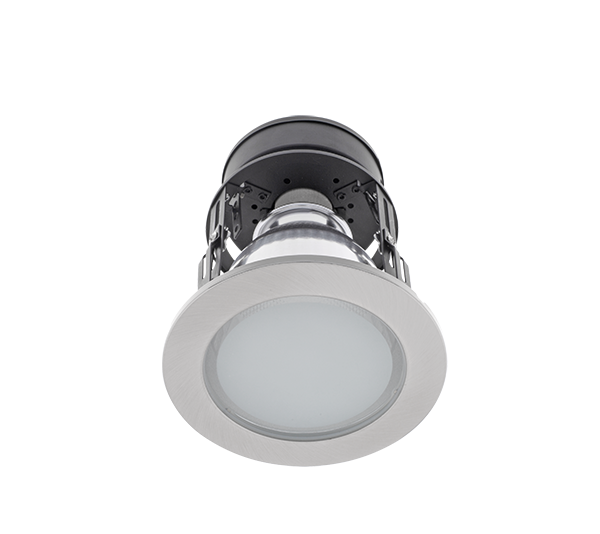 LED DOWNLIGHT GL120/4 + 1XLED STICKS 9W 2700K SATIN NICKEL 