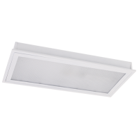 PRISMATIC LED FIXTURE 2X9W RECESSED MOUNTING 4000K 595X295mm