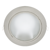 GL201E DOWNLIGHT SATIN NICKEL 2XE27