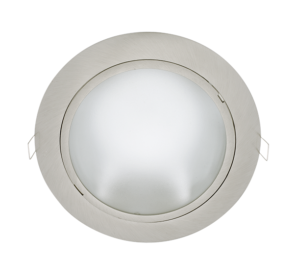 GL201E DOWNLIGHT SATIN NICKEL 2XE27