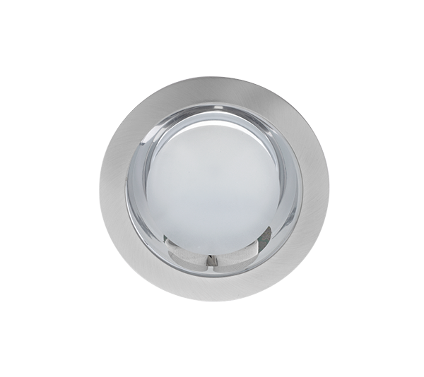 GL103E DOWNLIGHT FOR BATHROOM IP 44, SATIN NICKEL 2XE27