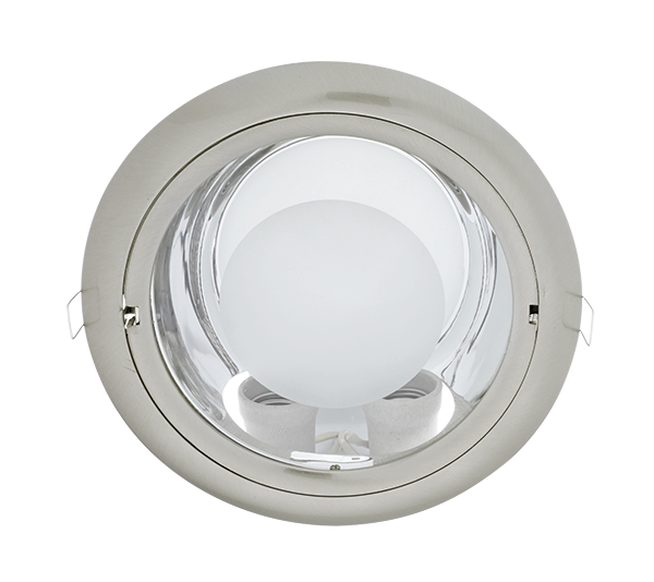 GL205E DOWNLIGHT SATIN NICKEL 2XE27