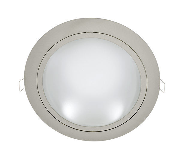 GL201 DOWNLIGHT SATIN NICKEL 2XG24